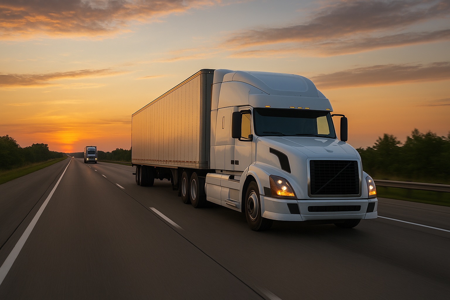 Trucks on the Road